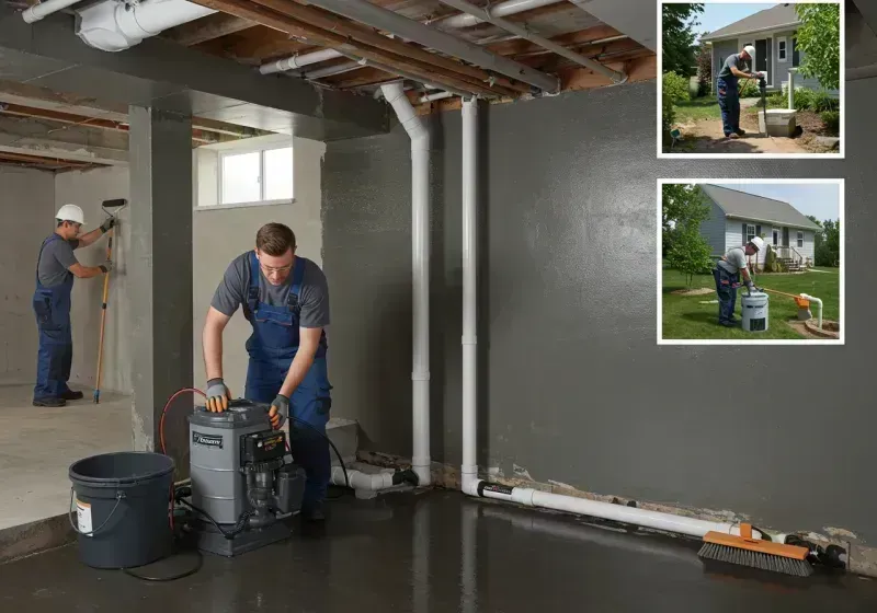 Basement Waterproofing and Flood Prevention process in Prairie Grove, IL